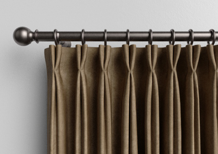 Faux Suede, Latte - Made to Measure Curtains - Image 10